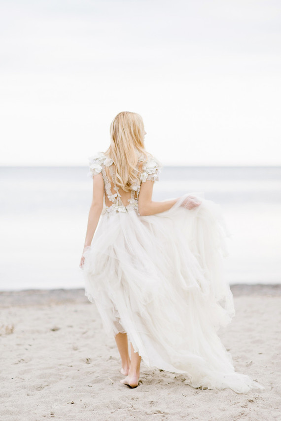 Ethereal wedding dress