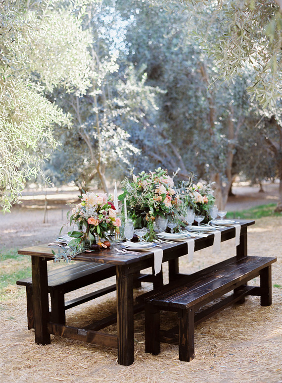 Olive grove wedding inspiration