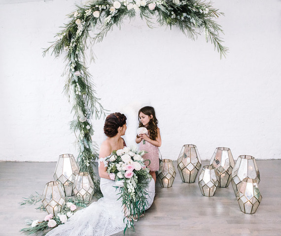 indie feminine wedding inspiration