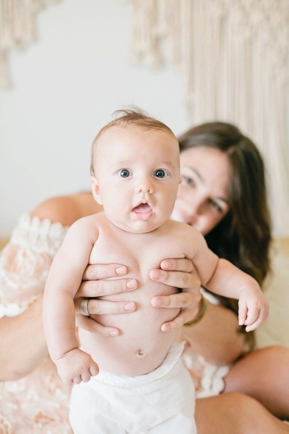 mama and baby portrait