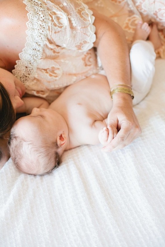 mama and baby portrait