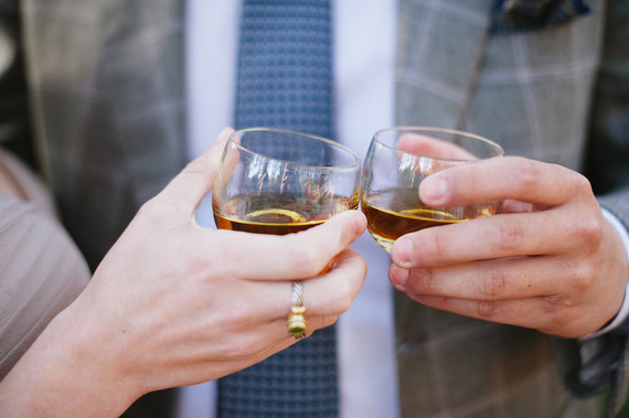 Rustic woodsy engagement photos