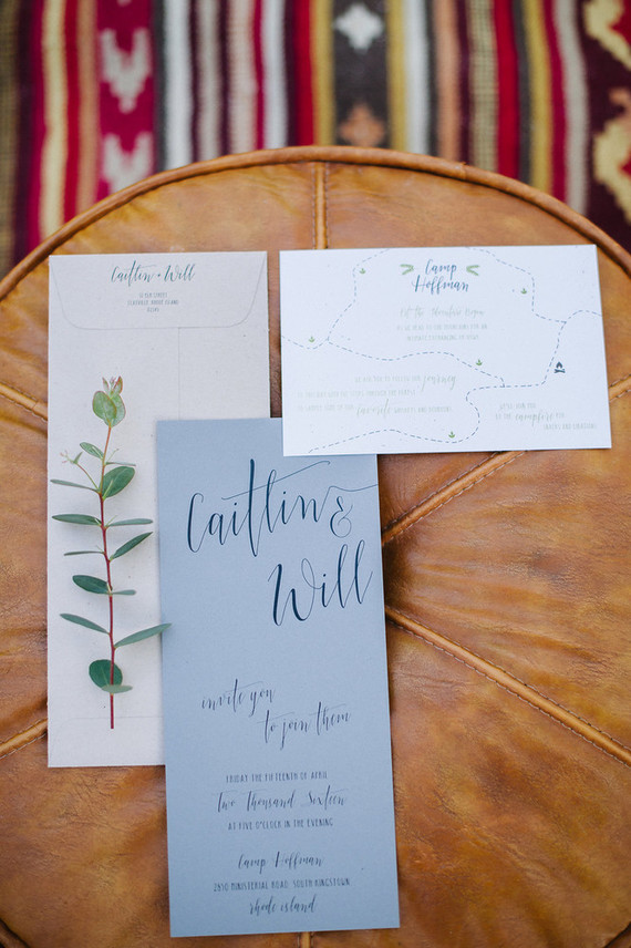 Rustic woodsy engagement photos