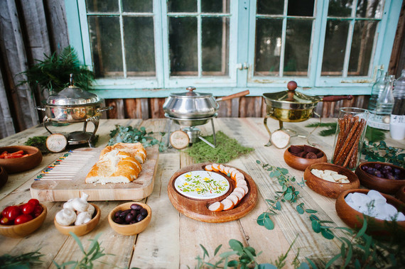 fondue bar Inspiration