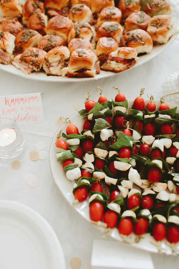 caprese skewers Inspiration