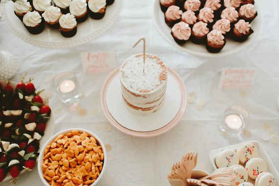 moon and stars 1st birthday party Inspiration