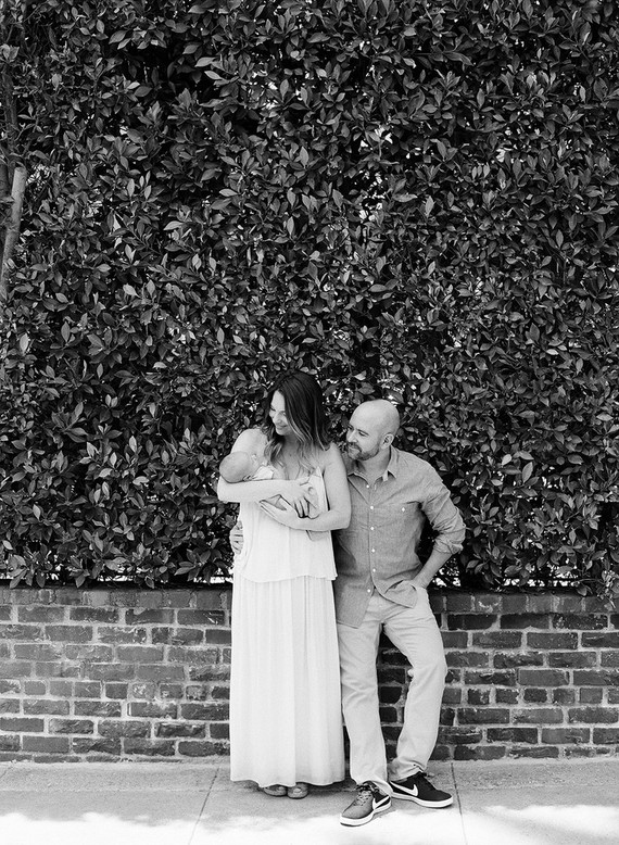 Modern newborn photos by Lacie Hansen