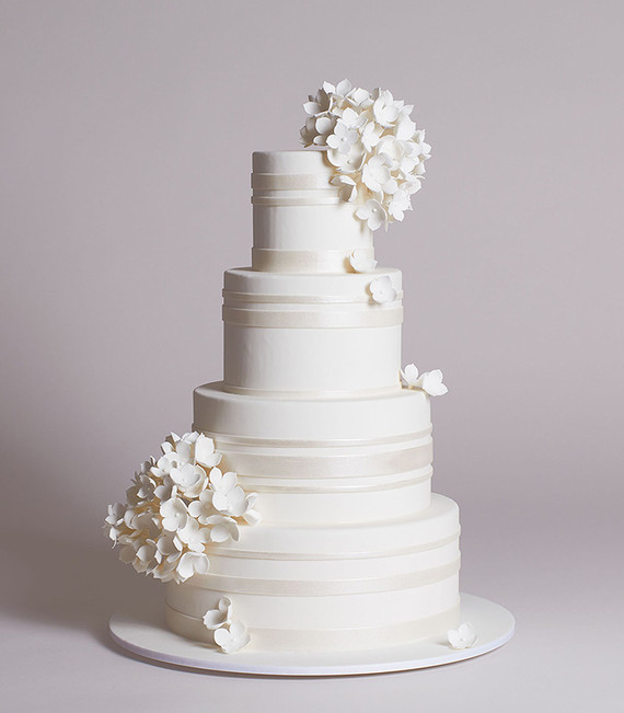 Modern wedding cake