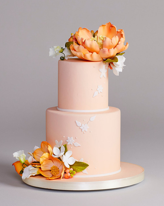Modern wedding cake