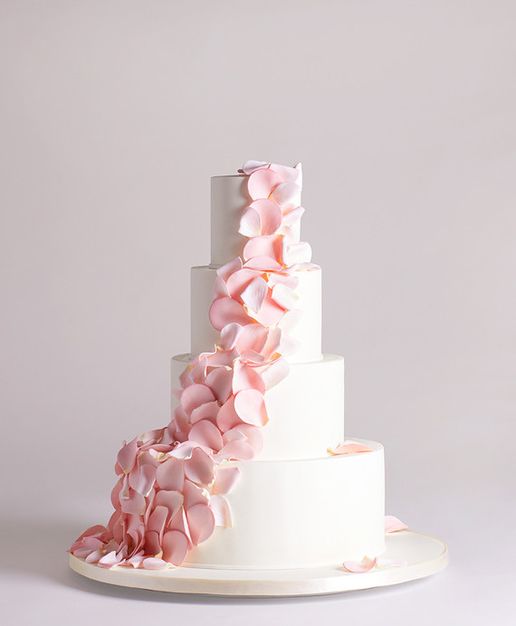 Modern wedding cake