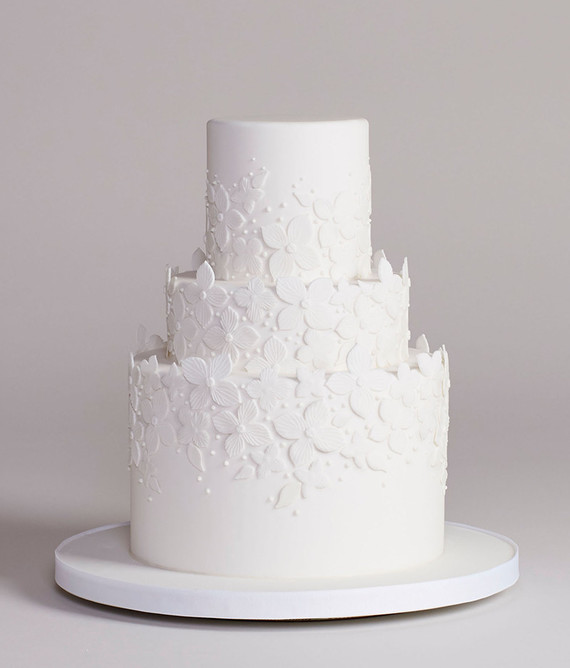 Modern wedding cake