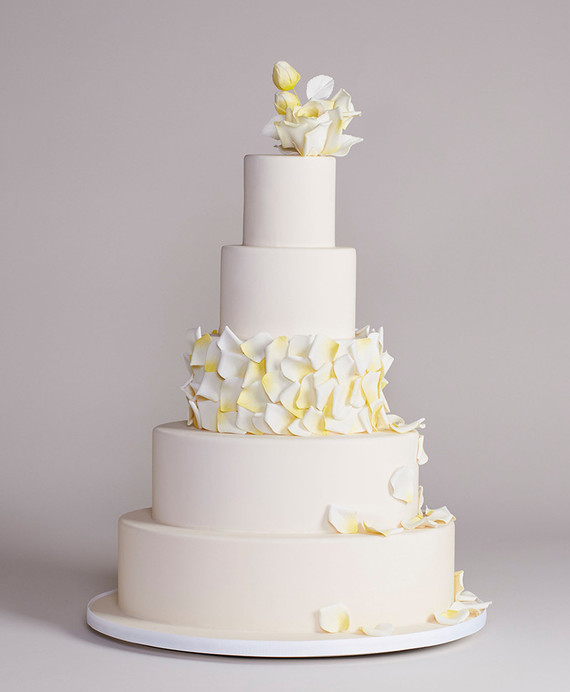 Modern wedding cake