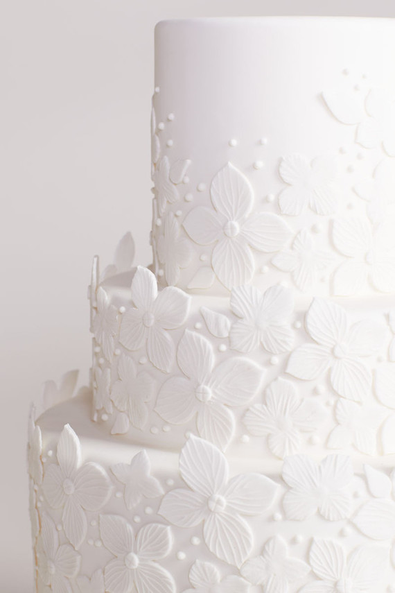 Modern wedding cake