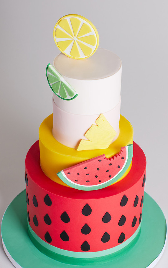 Watermelon cake