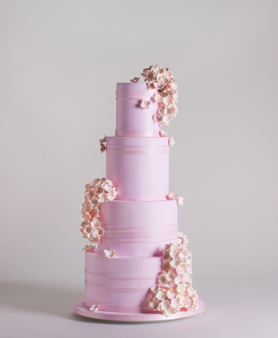 Modern wedding cake
