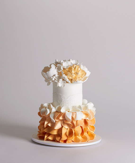 Modern wedding cake