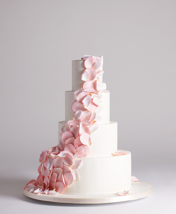 Modern wedding cake