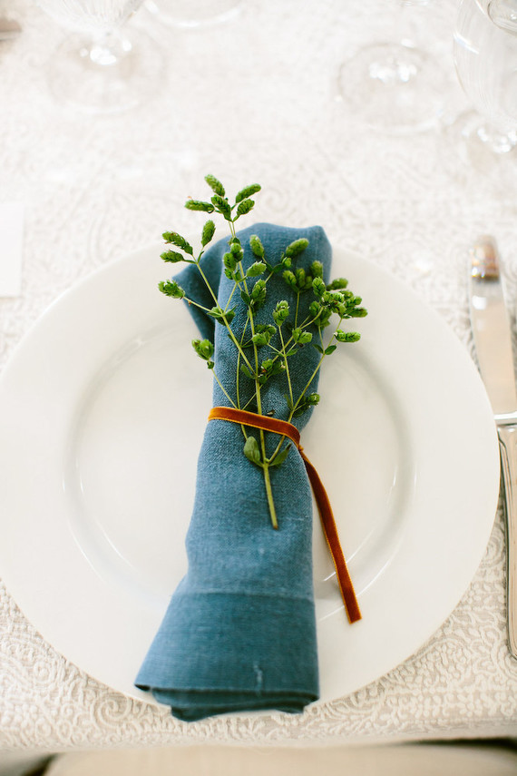Fall wedding tablescape