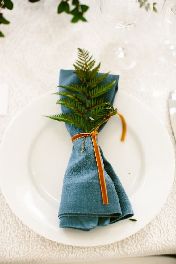 Fall wedding tablescape