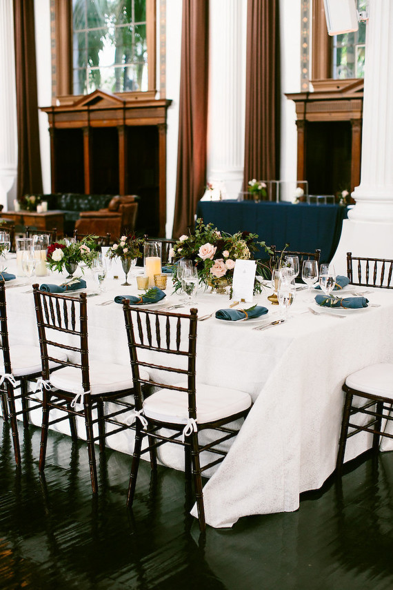 Fall wedding tablescape