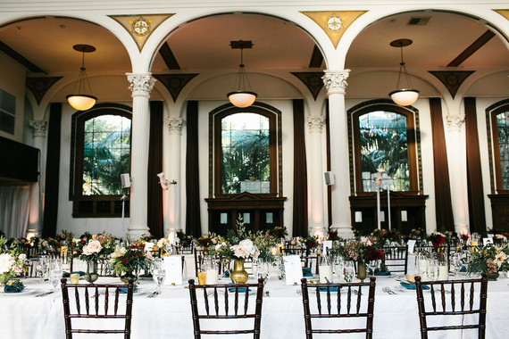 Fall wedding tablescape