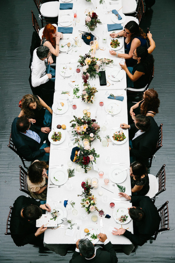 Fall wedding tablescape