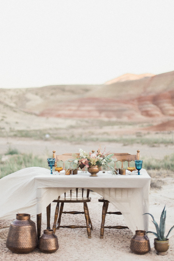 Desert wedding ideas