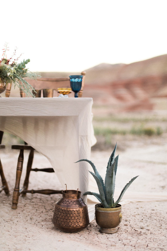 Desert wedding ideas