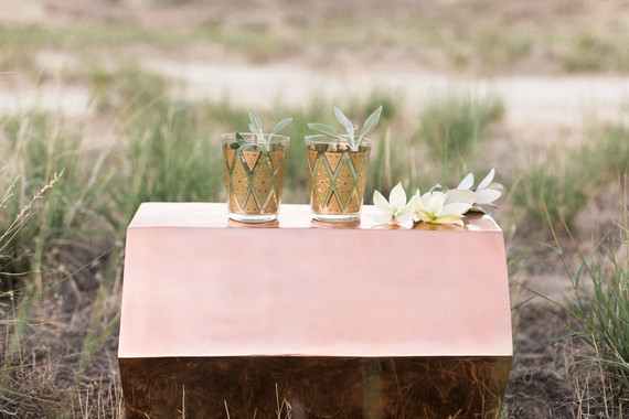 Vintage wedding decor