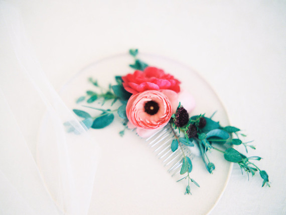 Floral hairpiece