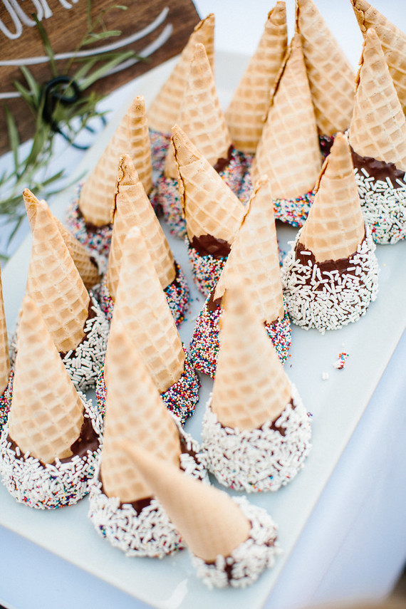 sprinkles waffle cones