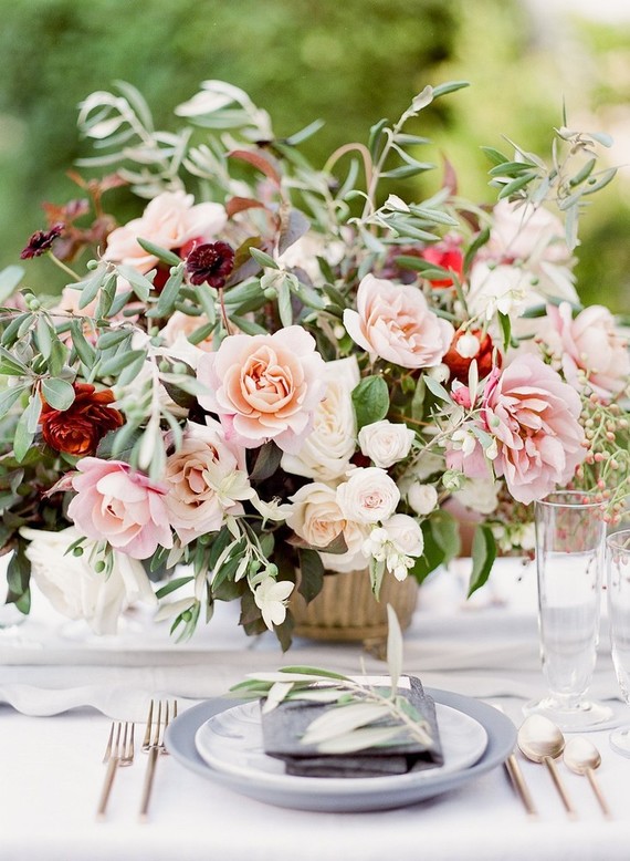 Pink dahlia florals