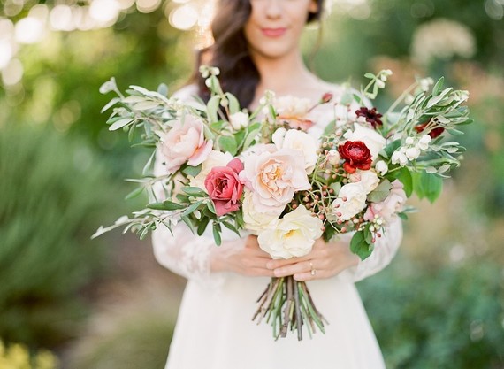 Pink rose bouquet