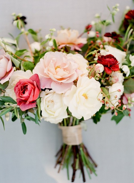 Pink rose bouquet