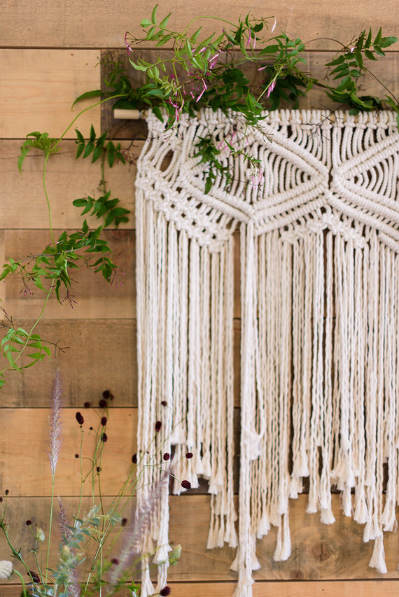 macrame wall hanging