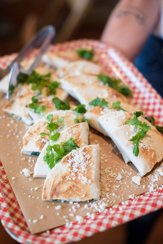 quesadillas