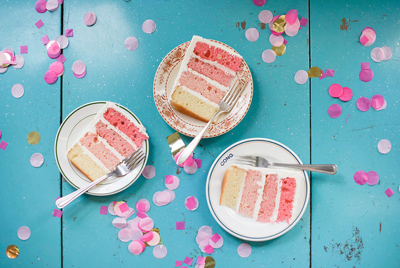 gender reveal cake