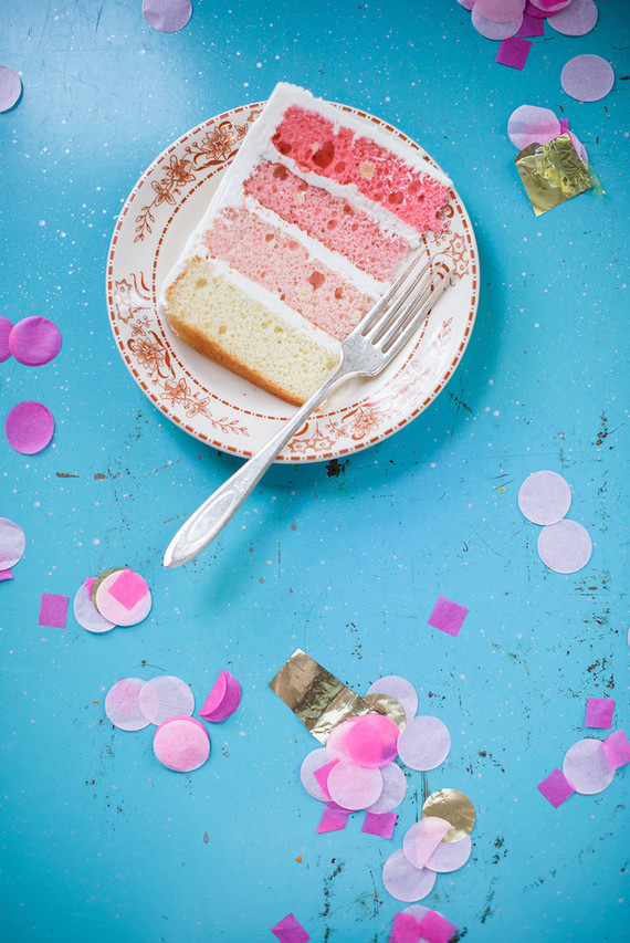 gender reveal cake
