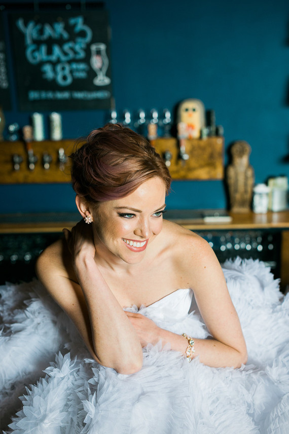 Wedding at a brewery