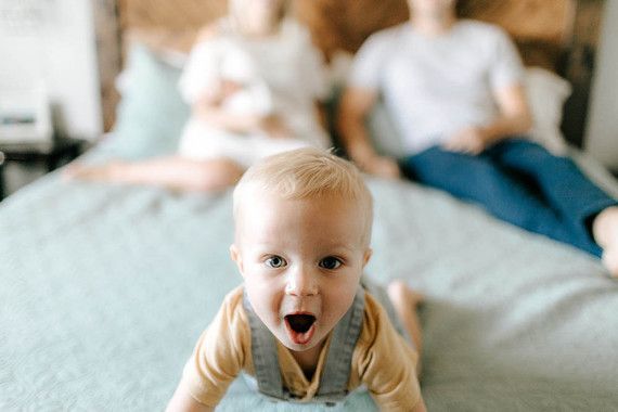 family newborn photos