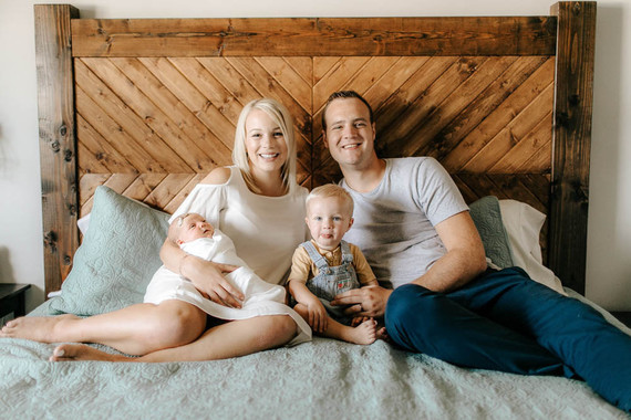 family newborn photos