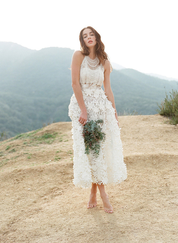 Bohemian bridal fashion inspiration
