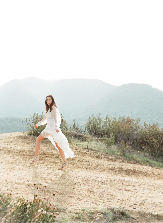 Bohemian bridal fashion inspiration