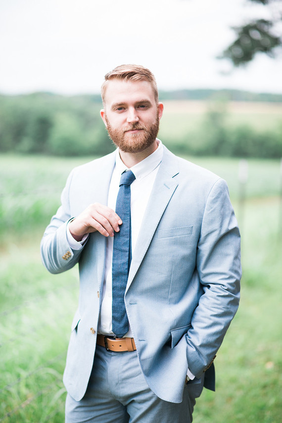 Groom wedding style
