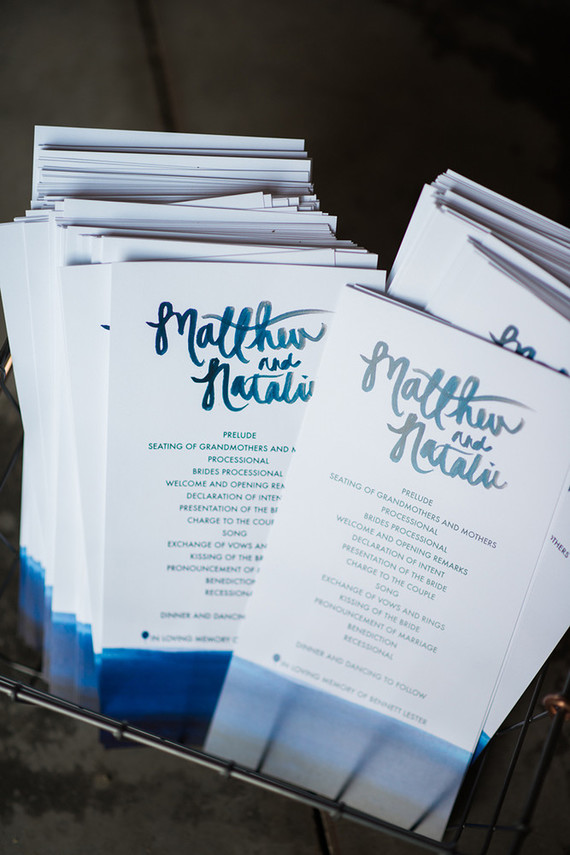 Wedding programs Inspiration