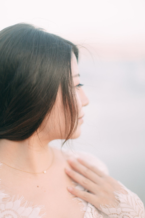 romantic laguna beach maternity photos