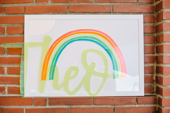 Neon 1st birthday ideas