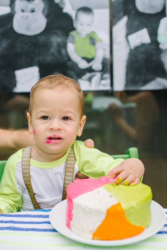 Neon 1st birthday ideas