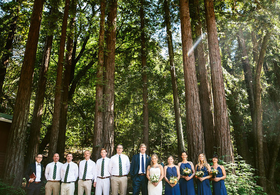 Wedding in the woods