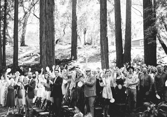 Wedding in the woods